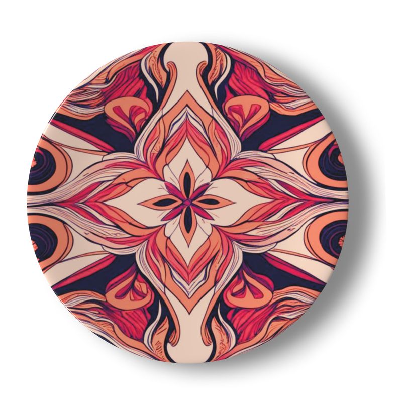 Fiery Lines Wall Art Plate – Rizzlly