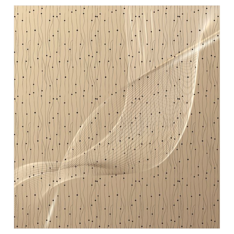 Serene Earthy Breeze Curtain