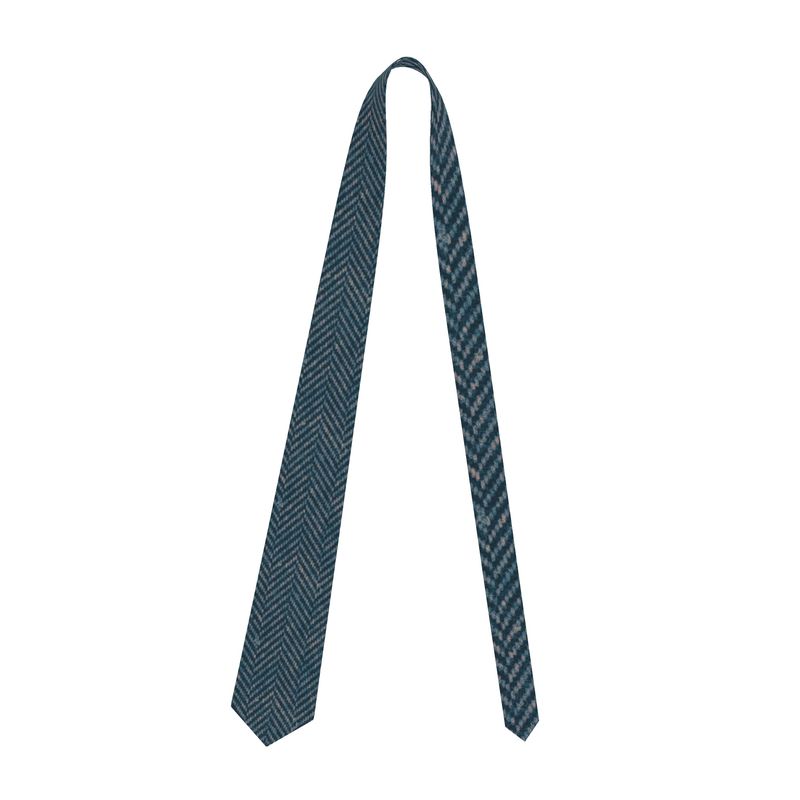 Coral Fishbone Tie
