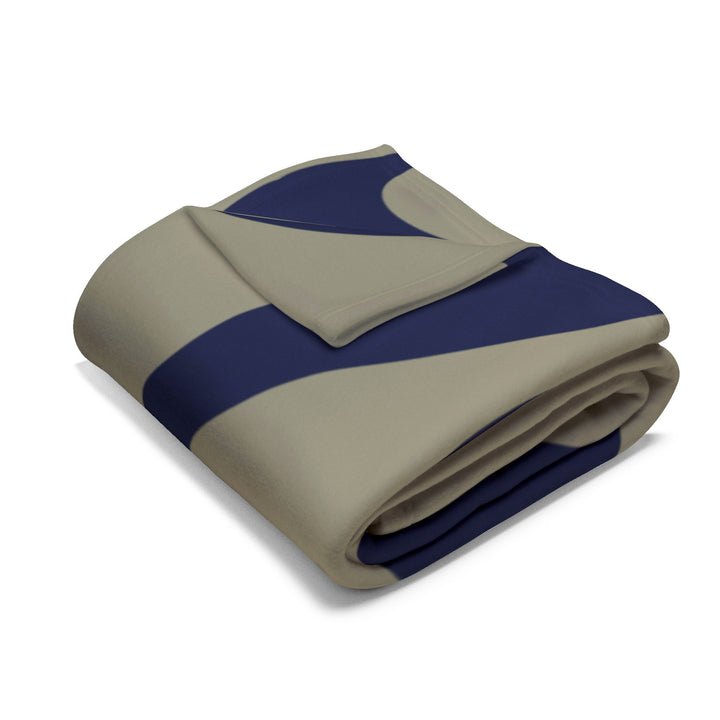 Abstract Wave Arctic Fleece Blanket