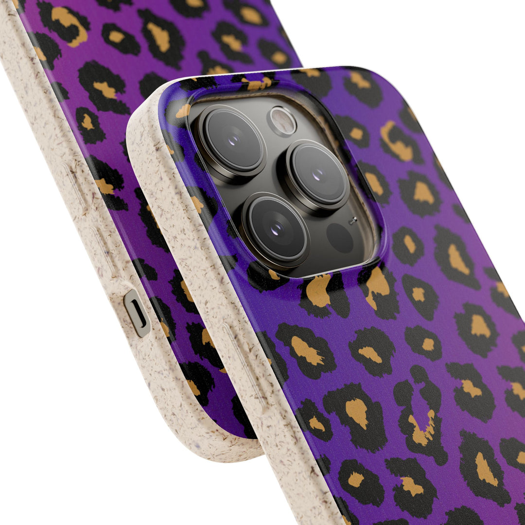 Gradient Leopard Biodegradable Cases