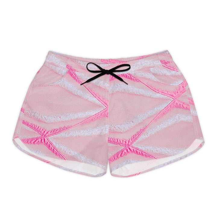 Vibrant Pink Casual Shorts