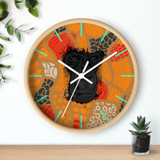 Artistic Gorilla Wall Clock | Unique Home Decor for Animal Lovers