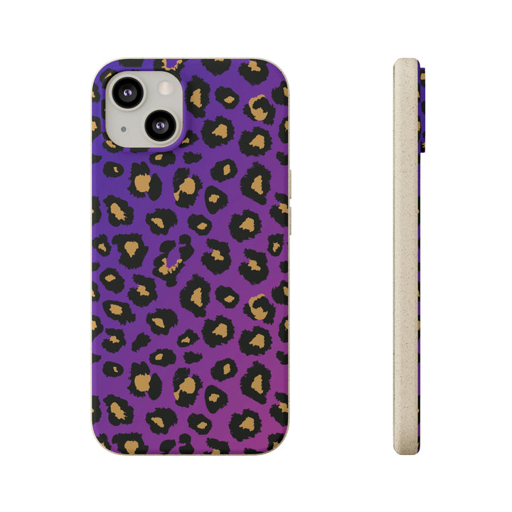 Gradient Leopard Biodegradable Cases