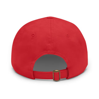 Patriotic Dad Hat with Leather Patch – Perfect for Celebrations and Everyday Style