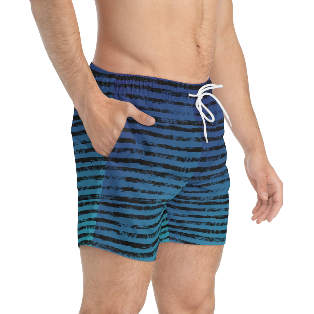 Vibrant Ombre Swim Trunks