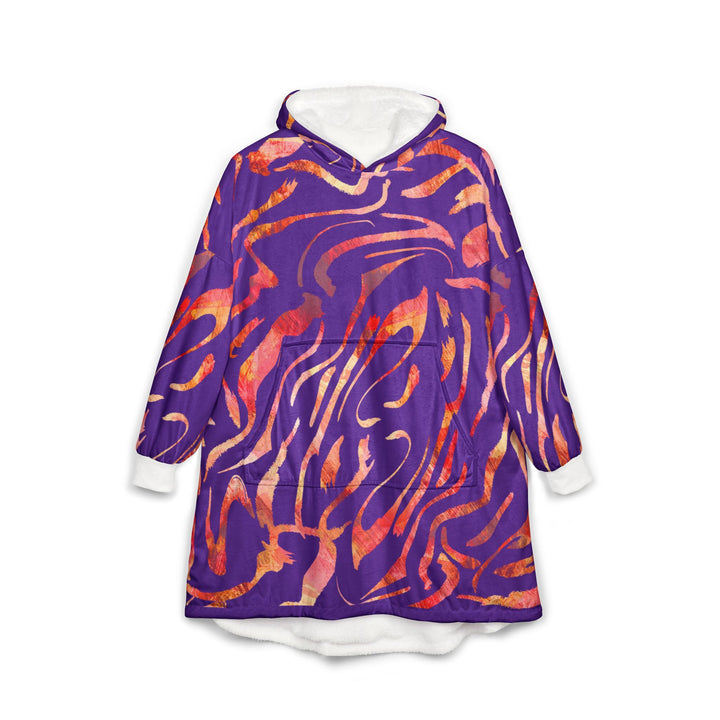 Vibrant Savannah Hooded Blanket
