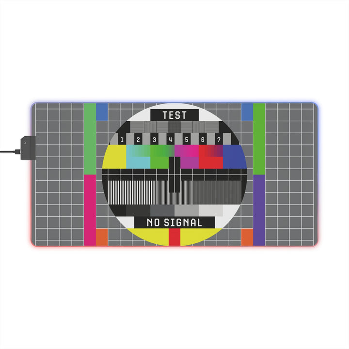 LED TV Signal Gaming Mouse Pad