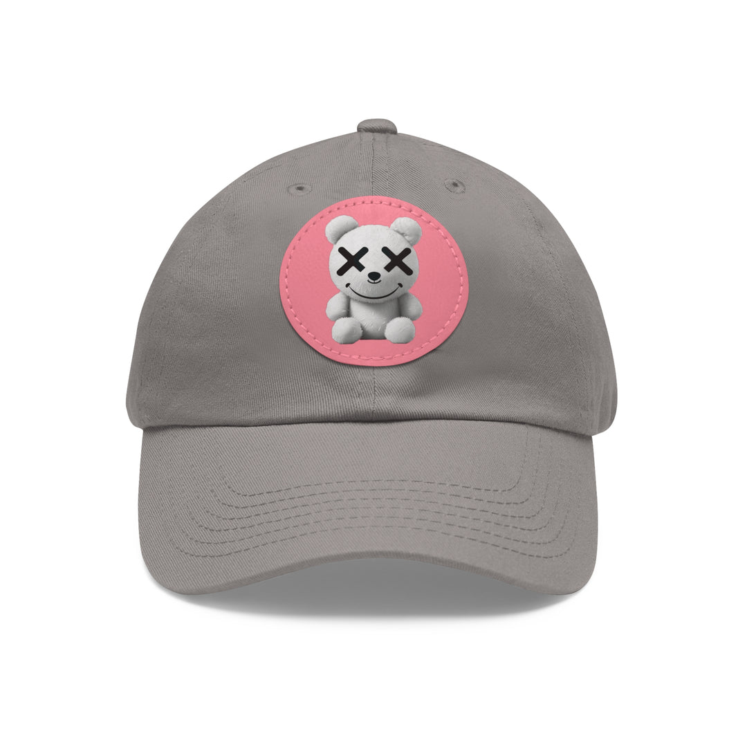 Dad Hat with Leather Patch (Round) - Rizzlly