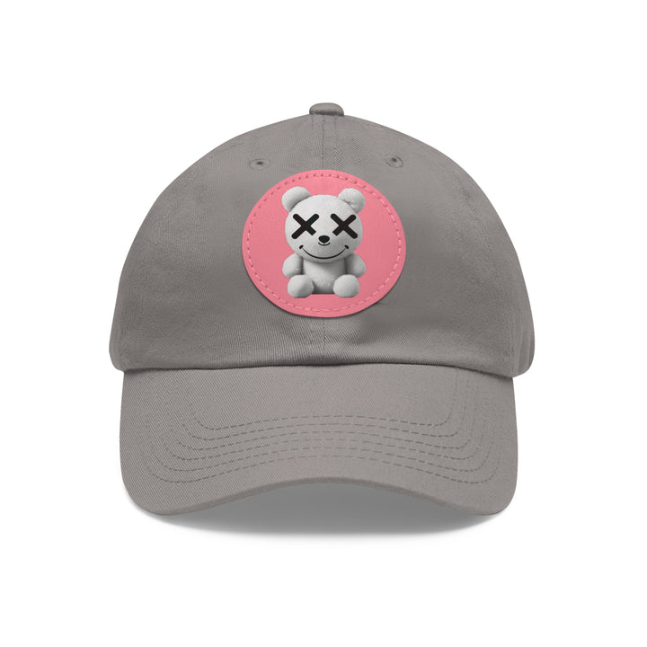 Dad Hat with Leather Patch (Round) - Rizzlly