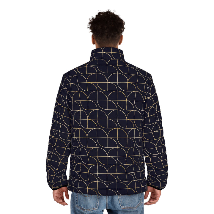 Navy Men's Puffer Jacket