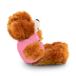 Cute Plush Bear with Custom Tee - Perfect Gift for Kids & Celebrations