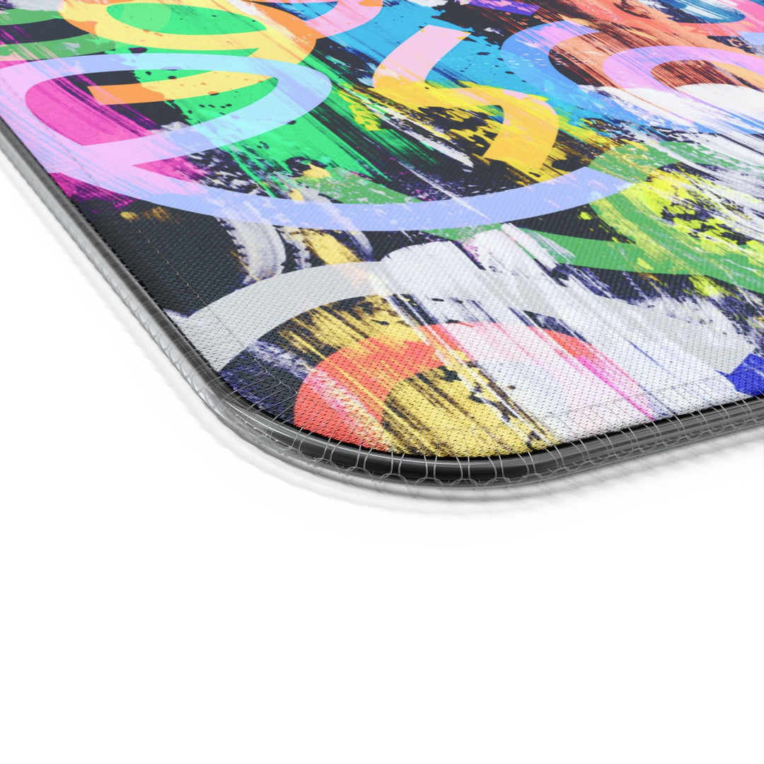 LED Graffiti Gaming Mouse Pad, Wireless Charging