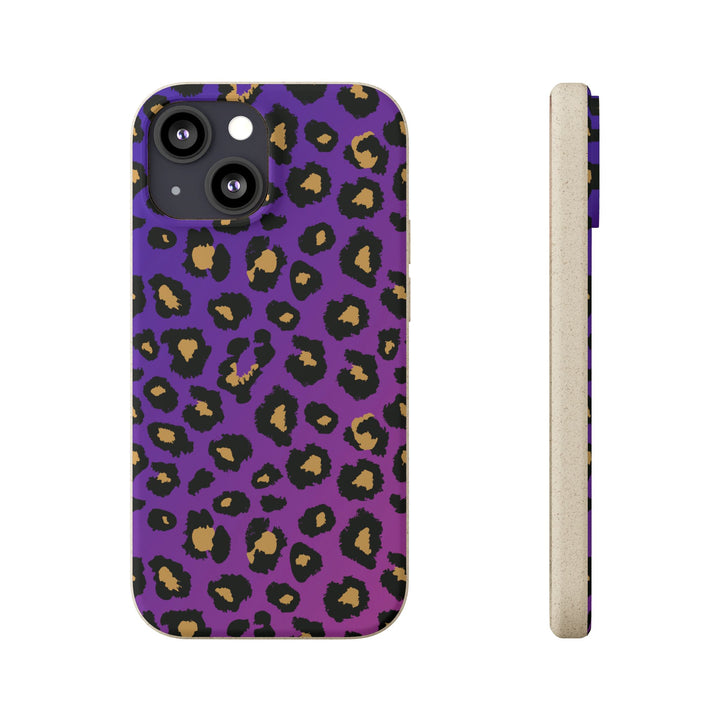Gradient Leopard Biodegradable Cases