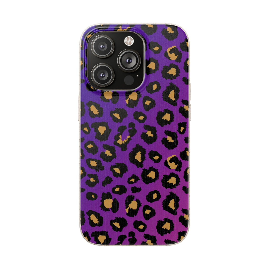 Gradient Leopard Biodegradable Cases