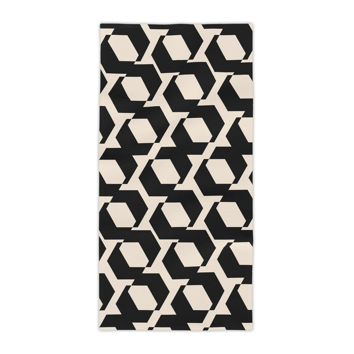 Stylish Geometric Beach Towel