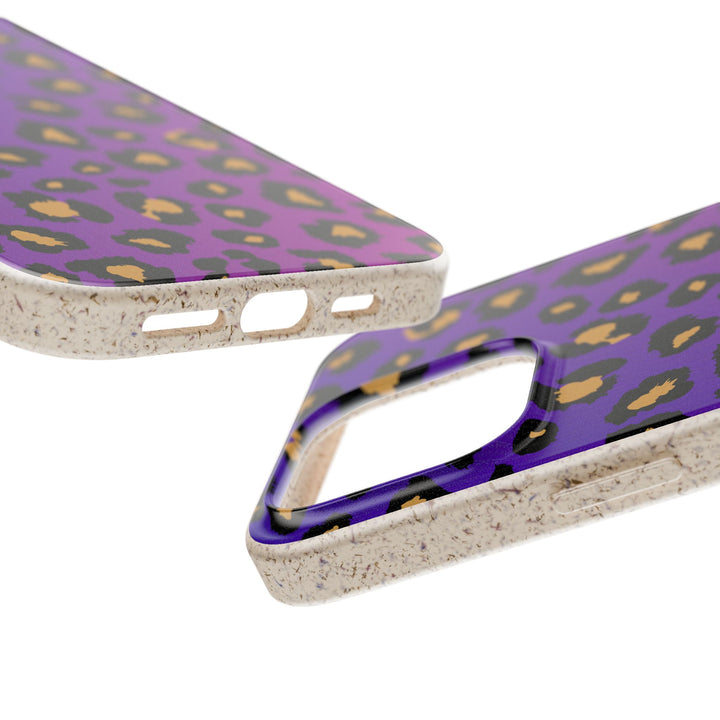 Gradient Leopard Biodegradable Cases