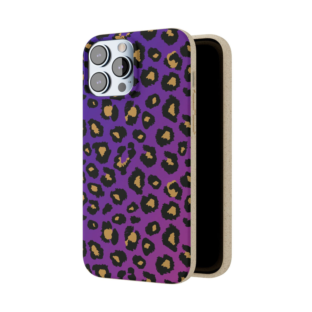 Gradient Leopard Biodegradable Cases