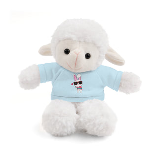 Cute Plush Bear with Custom Tee - Perfect Gift for Kids & Celebrations