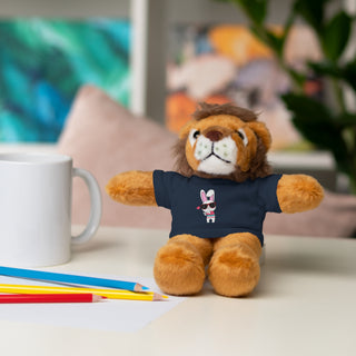 Cute Plush Bear with Custom Tee - Perfect Gift for Kids & Celebrations