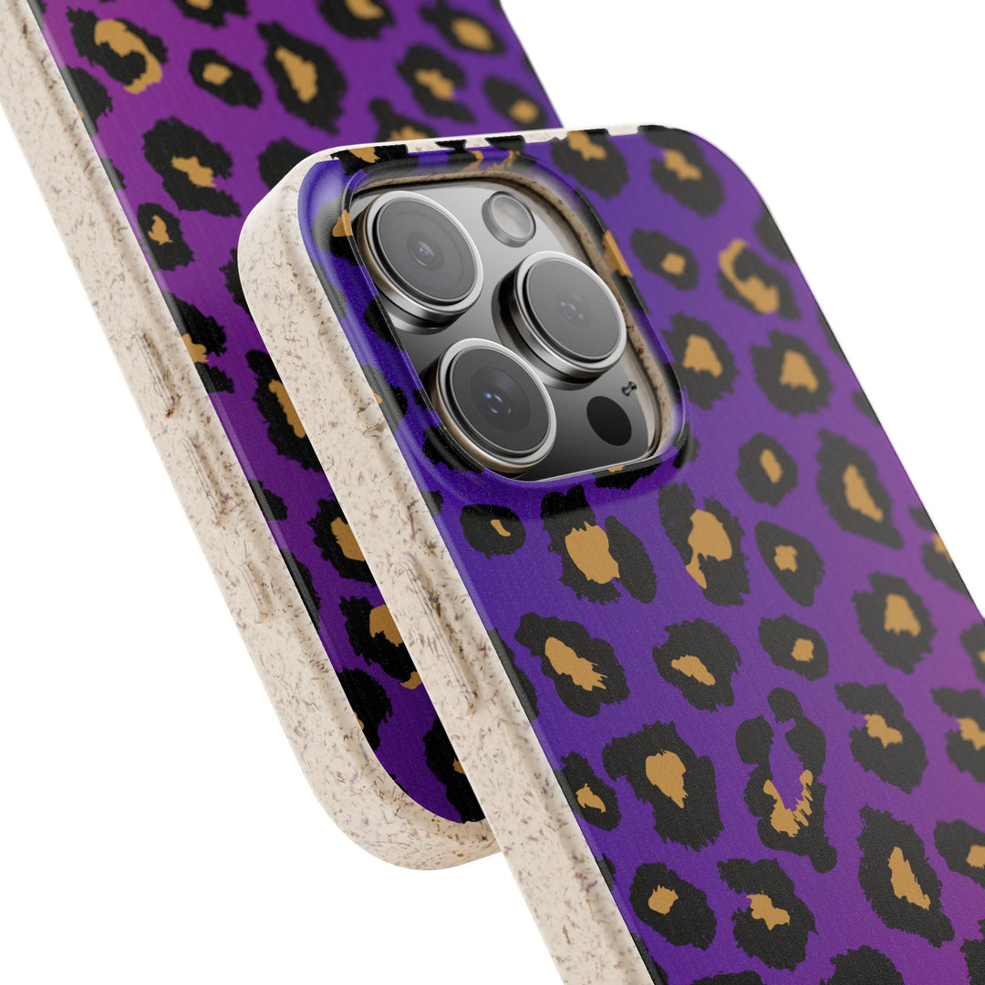 Gradient Leopard Biodegradable Cases