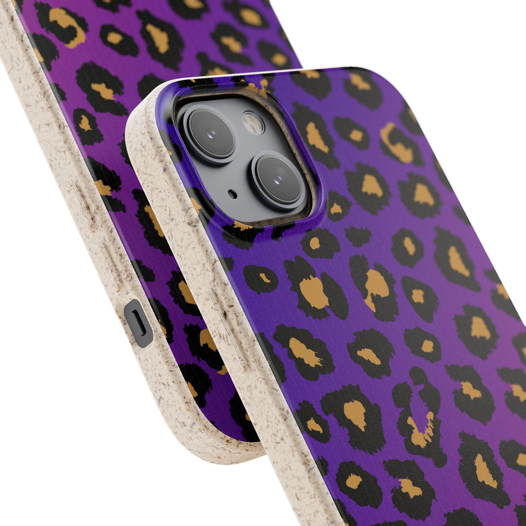 Gradient Leopard Biodegradable Cases