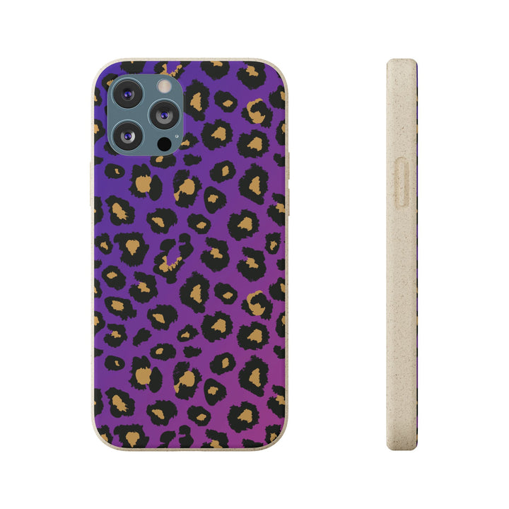 Gradient Leopard Biodegradable Cases