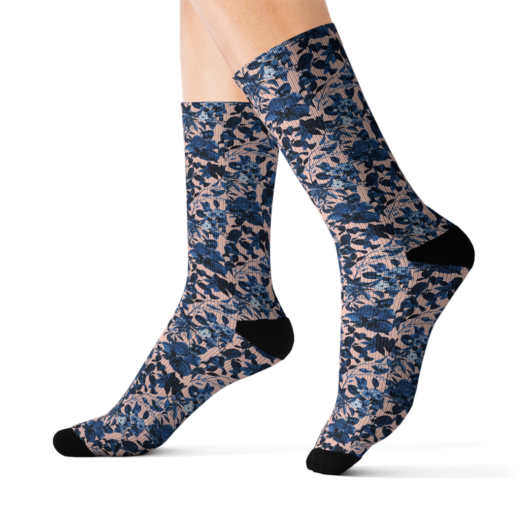Stylish Camo Blossom Socks