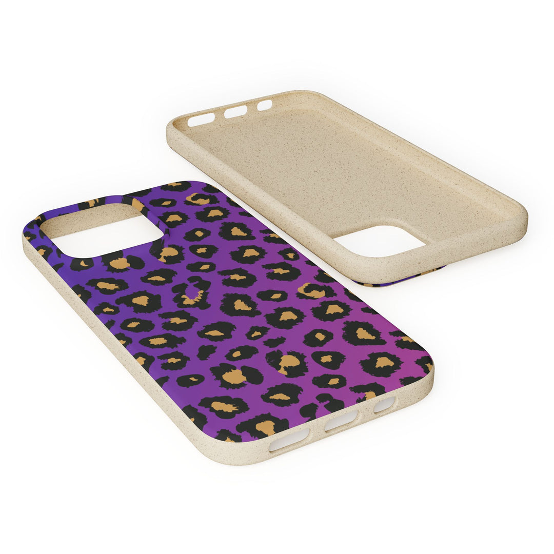 Gradient Leopard Biodegradable Cases