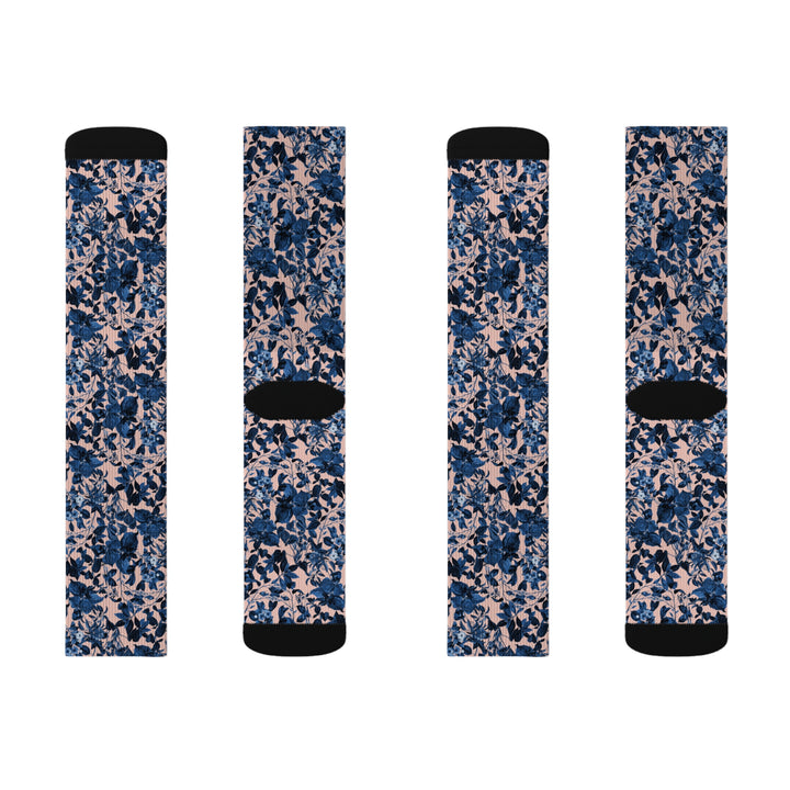 Stylish Camo Blossom Socks