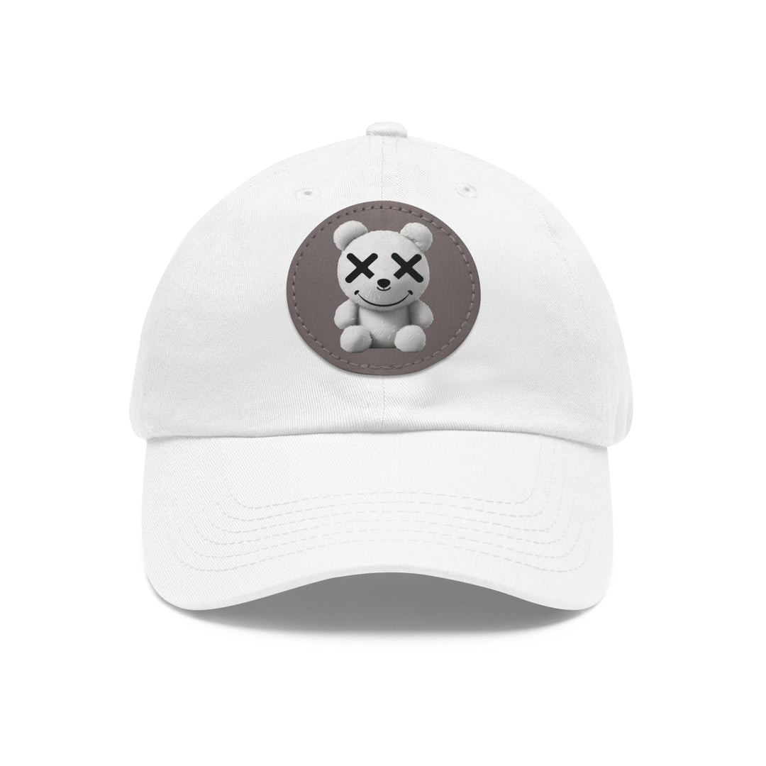 Dad Hat with Leather Patch (Round) - Rizzlly