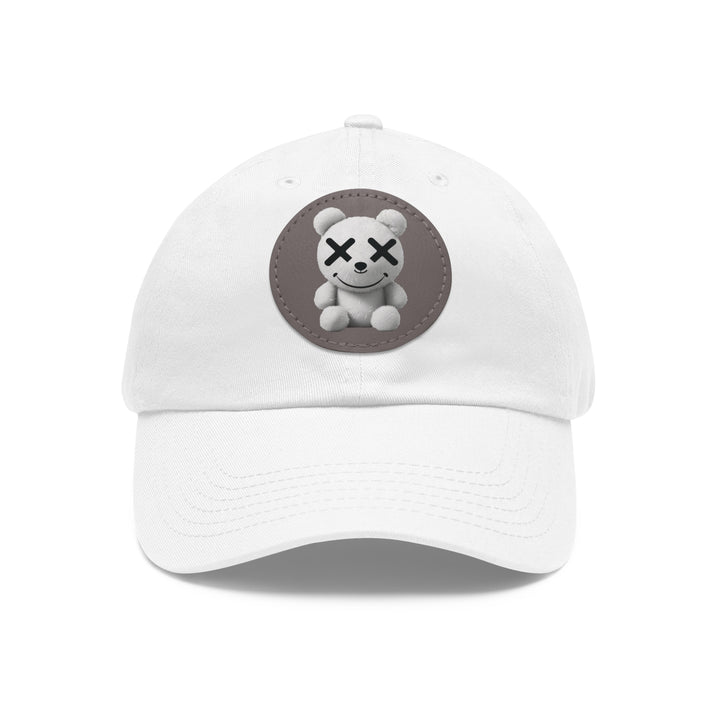 Dad Hat with Leather Patch (Round) - Rizzlly