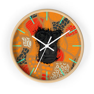 Artistic Gorilla Wall Clock | Unique Home Decor for Animal Lovers