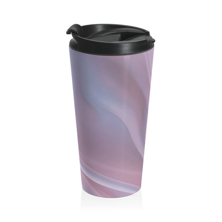 Pink Silk Stainless Steel Travel Mug