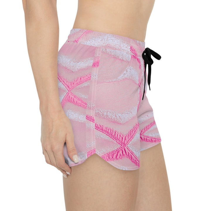 Vibrant Pink Casual Shorts