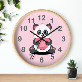 Cute Panda Wall Clock - Adorable Décor for Kids' Rooms