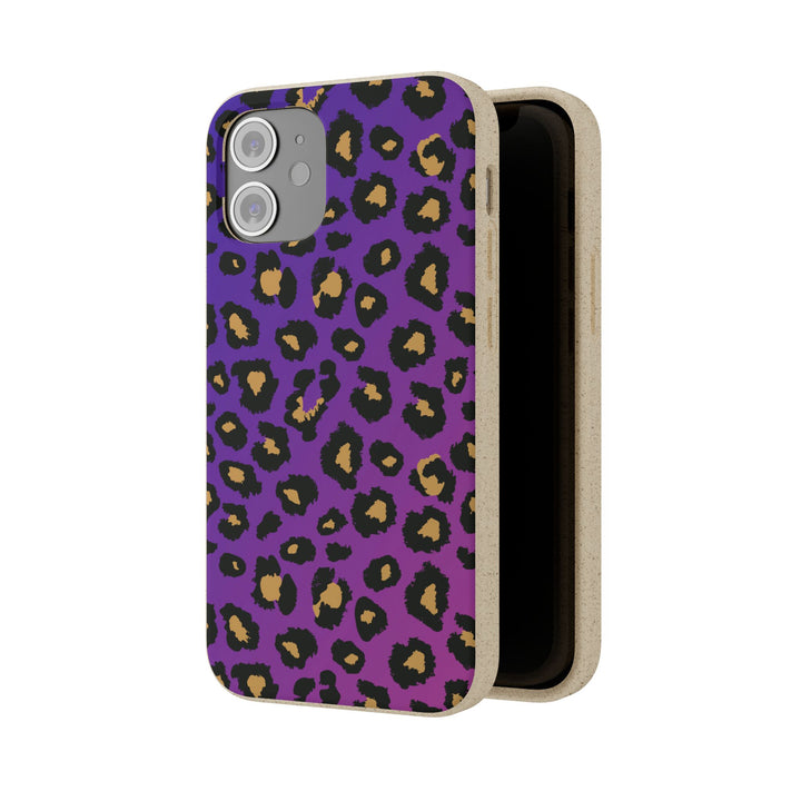 Gradient Leopard Biodegradable Cases