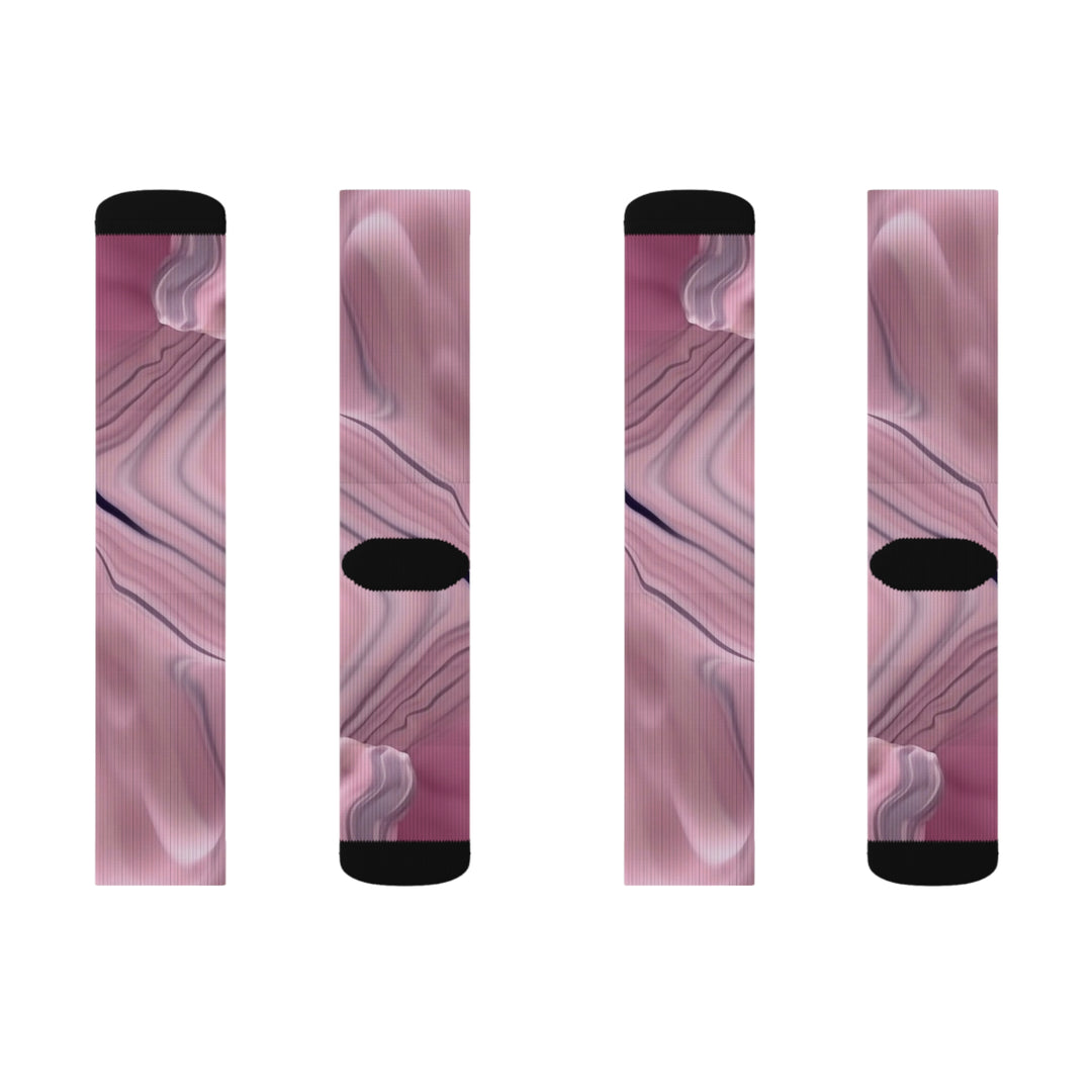 Sublimation Socks Purple Galaxy