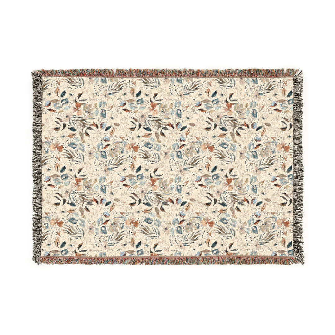 Bohemian Floral Woven Blanket - Rizzlly