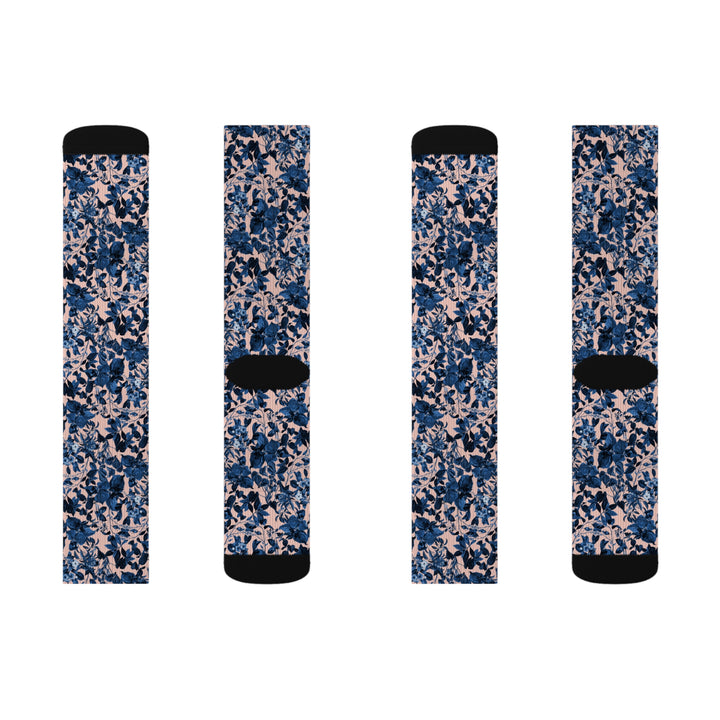 Stylish Camo Blossom Socks