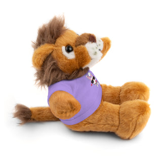 Cute Plush Bear with Custom Tee - Perfect Gift for Kids & Celebrations