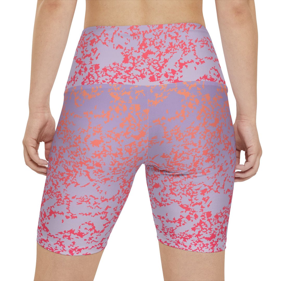Women's Colorful Workout Shorts - Stylish Activewear for Fitness Enthusiasts