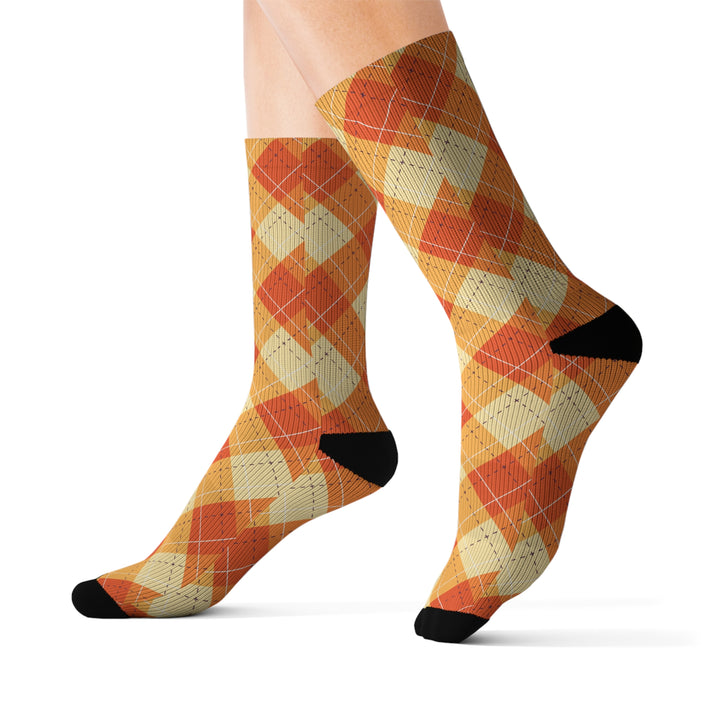 Fall Plaid Socks