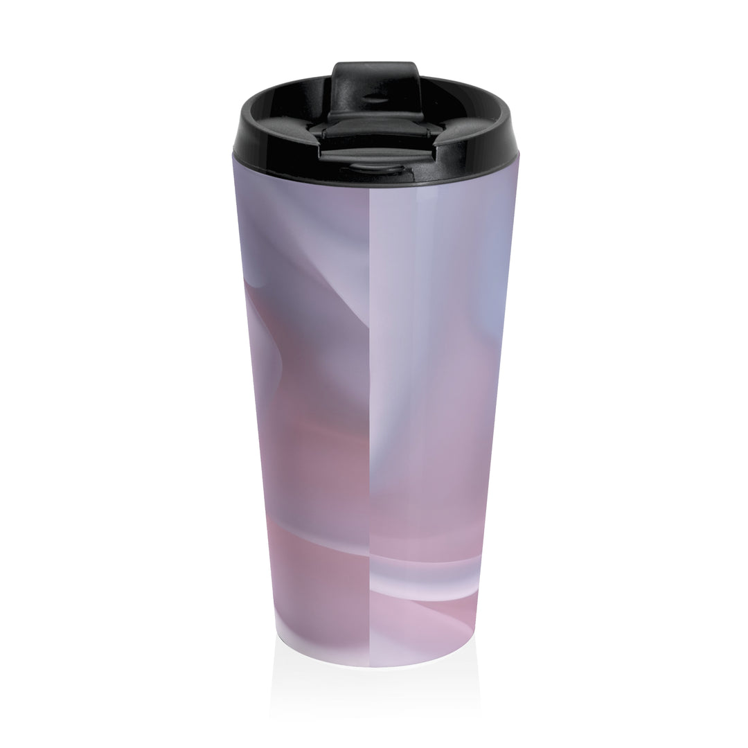 Pink Silk Stainless Steel Travel Mug