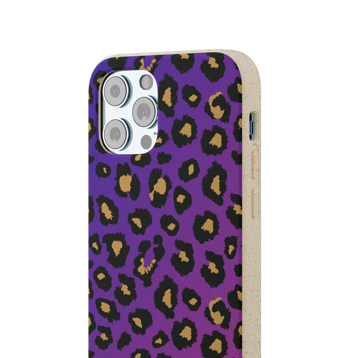 Gradient Leopard Biodegradable Cases