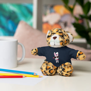 Cute Plush Bear with Custom Tee - Perfect Gift for Kids & Celebrations