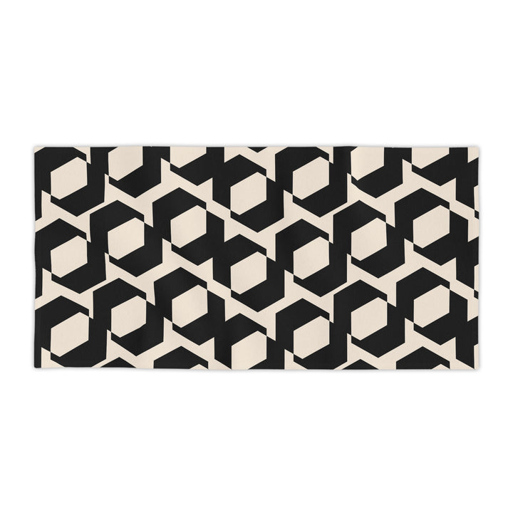 Stylish Geometric Beach Towel