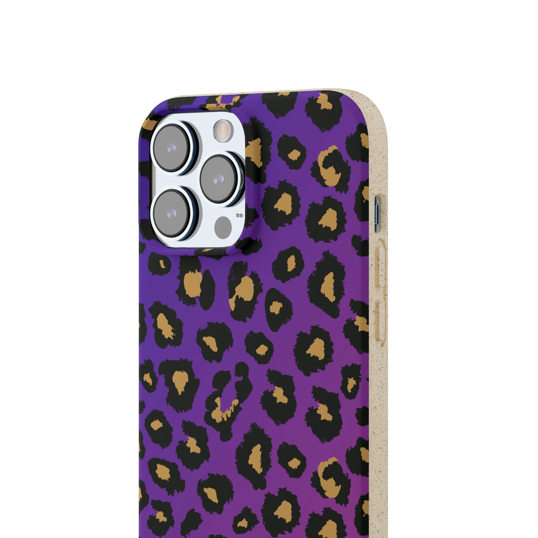 Gradient Leopard Biodegradable Cases