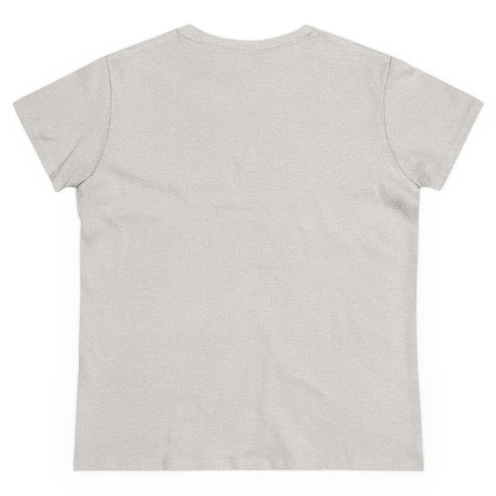 Creative Colorful Women's Midweight Cotton Tee - Light Bulb Design - Rizzlly