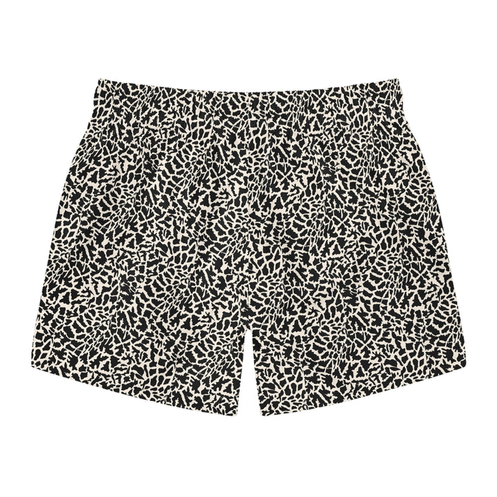 Black & Cream  Swim Trunks - Rizzlly